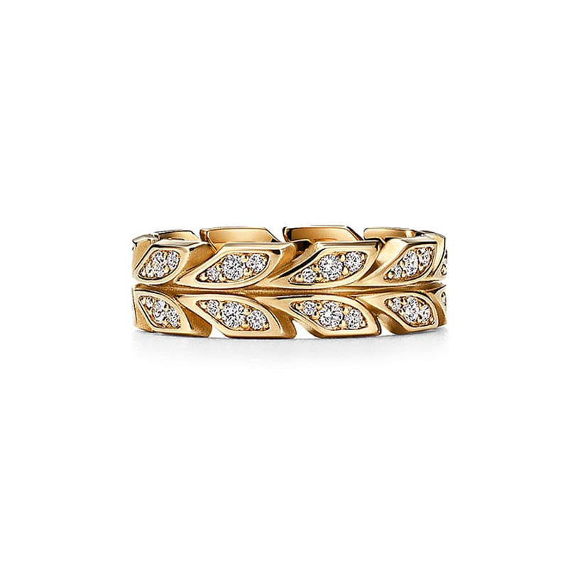 18K Tiffany Victoria Vine Ring