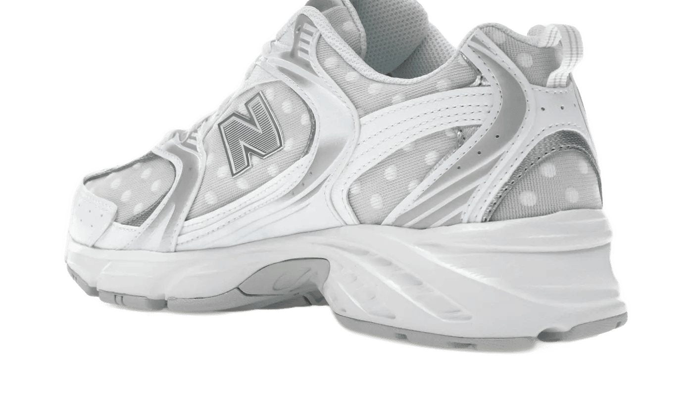 New Balance 530 Silver Metallic Polka Dots — gallery