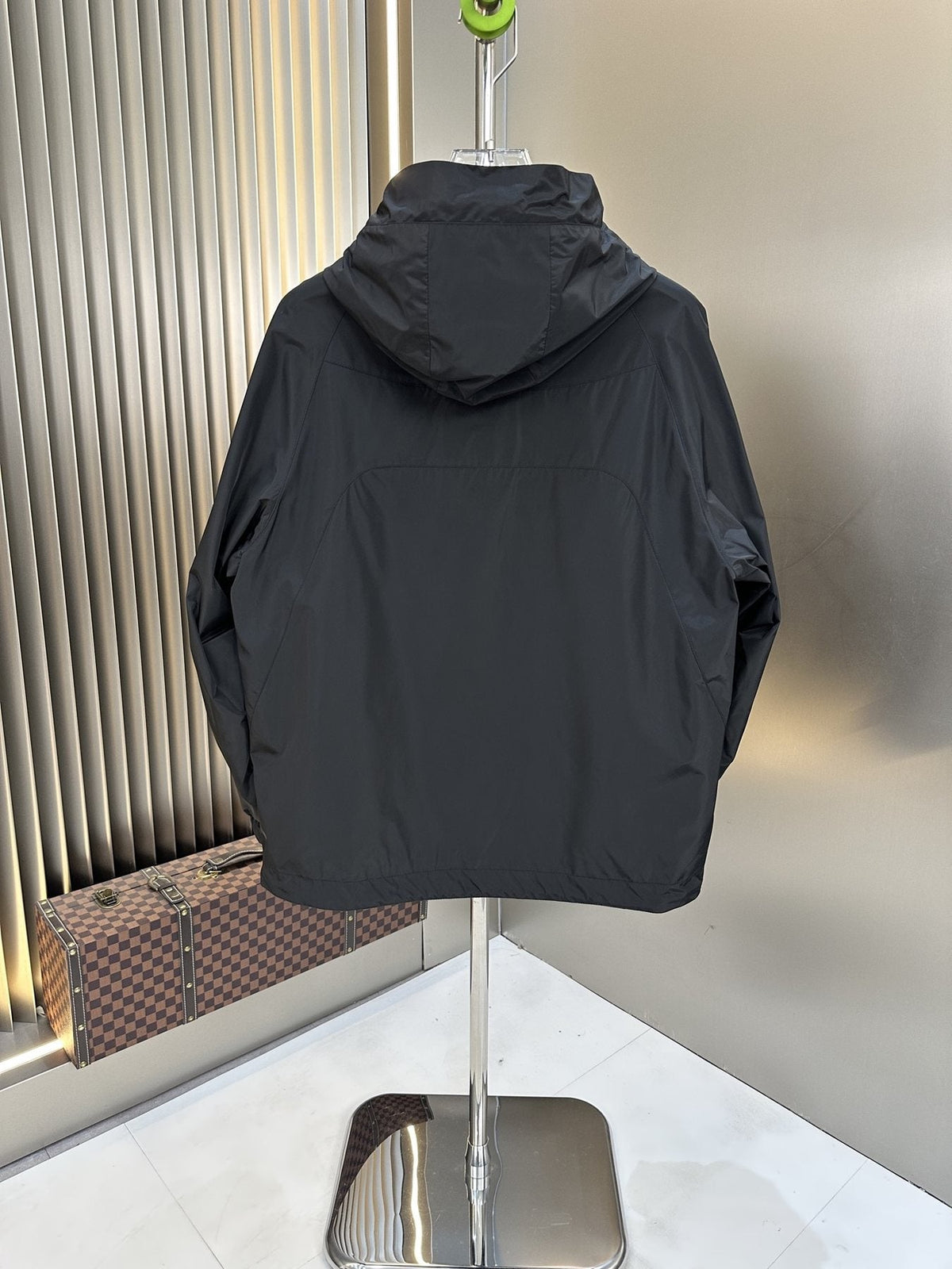 Burberry Hooded Utility Pocket Jacket — back