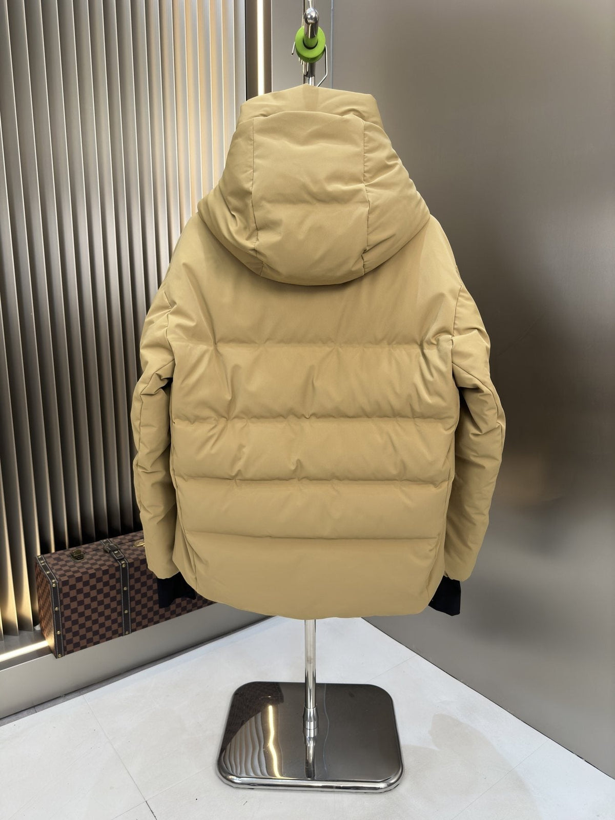 Moncler Hooded Puffer Coat — back