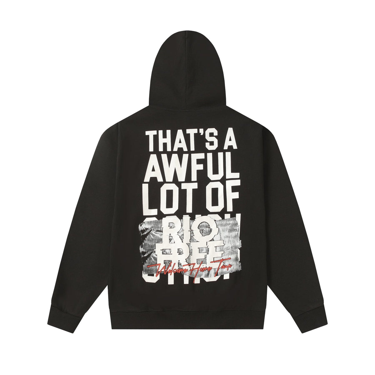 THAT'S A AWFUL LOT OF COUGH SYRUP Tomorrow Star Graphic Hoodie — back