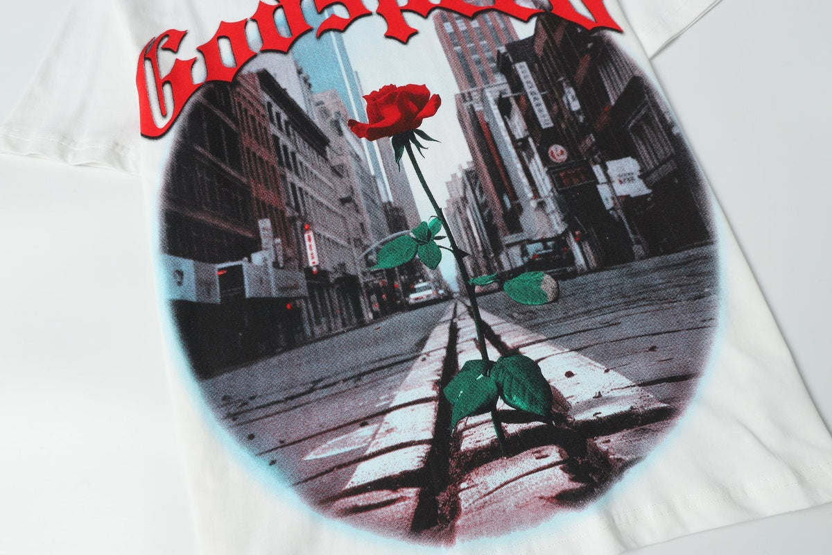 Godspeed Rock Graphic Short-Sleeve T-Shirt — detail