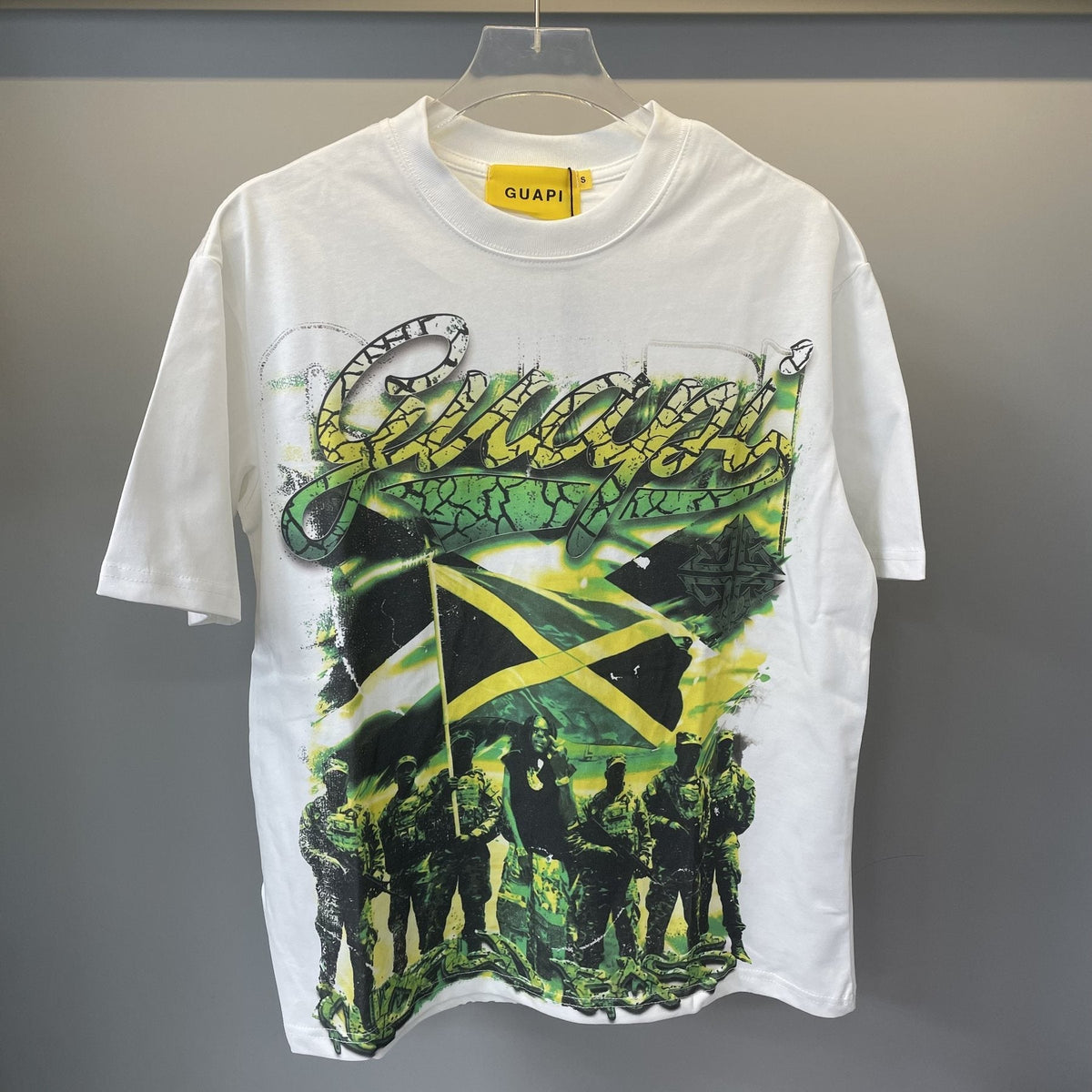 GUAPI World Boss Graphic Short-Sleeve T-Shirt — front