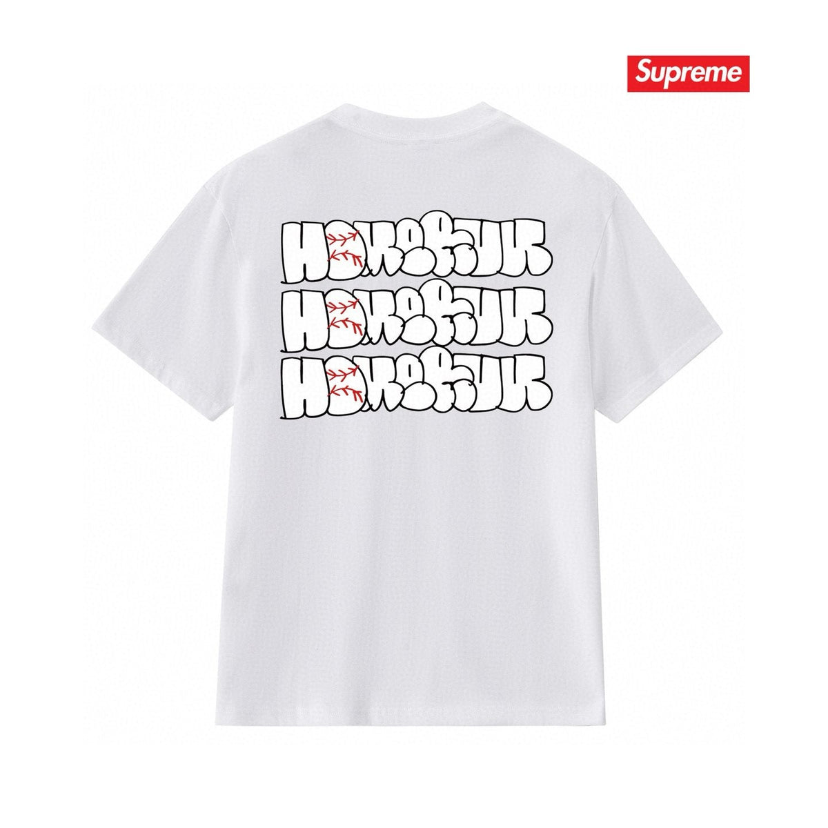 Supreme Homerun Graphic Short-Sleeve T-Shirt — back