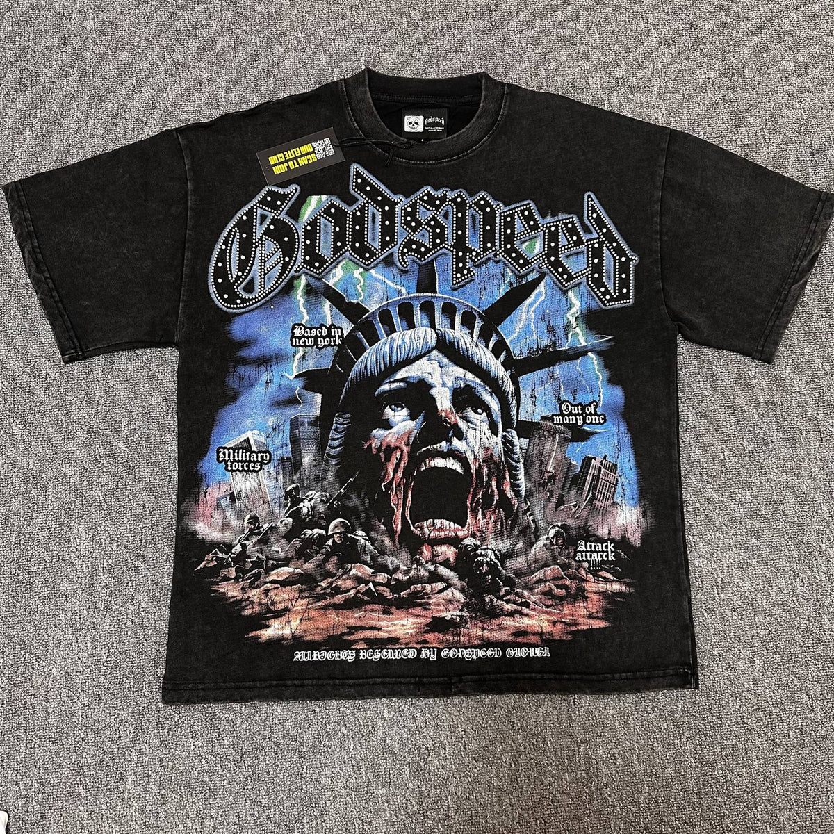 Godspeed Forces Of Destruction Graphic T-Shirt — hero