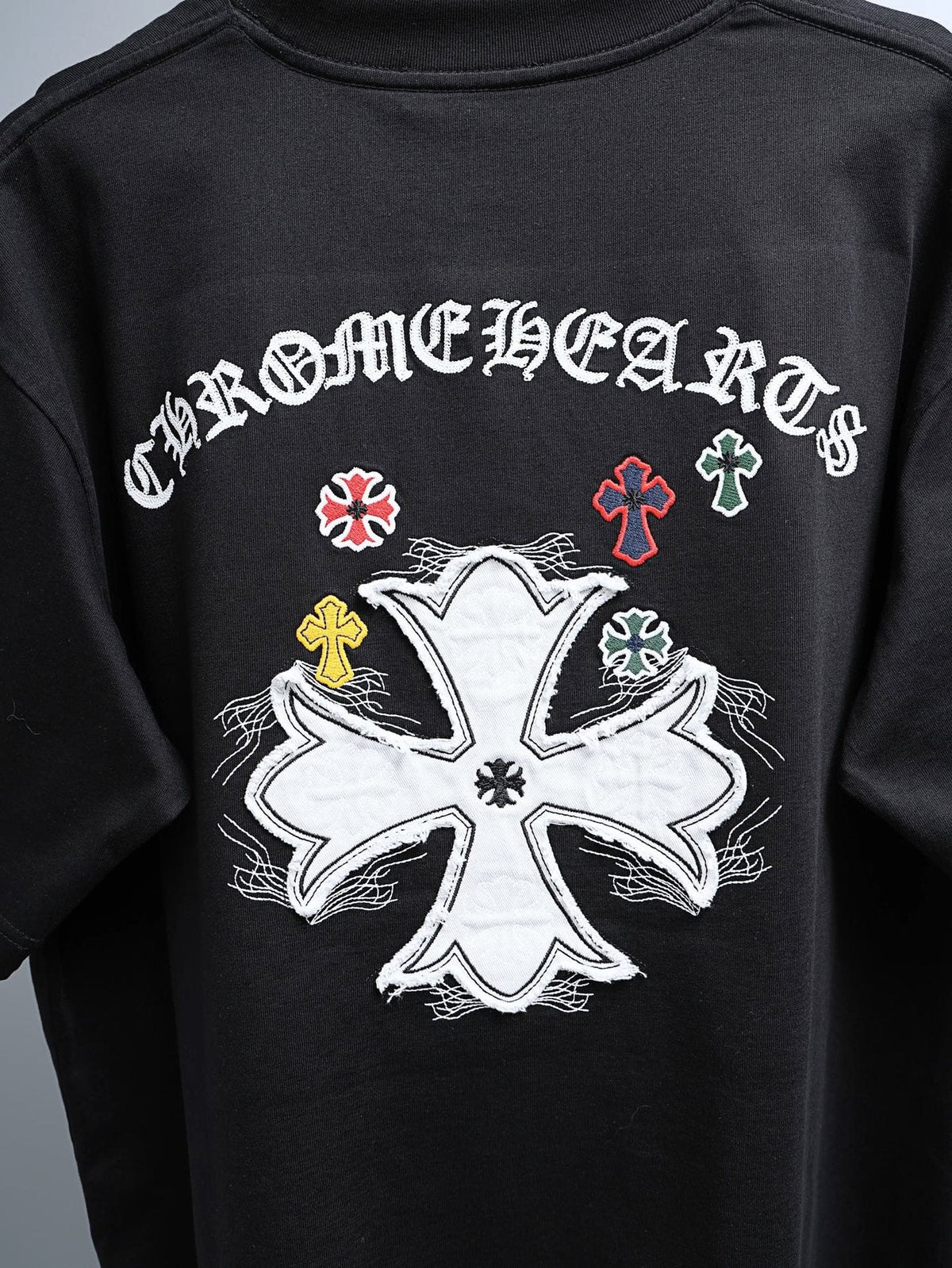 Chrome Hearts Back Graphic Short-Sleeve T-Shirt — detail