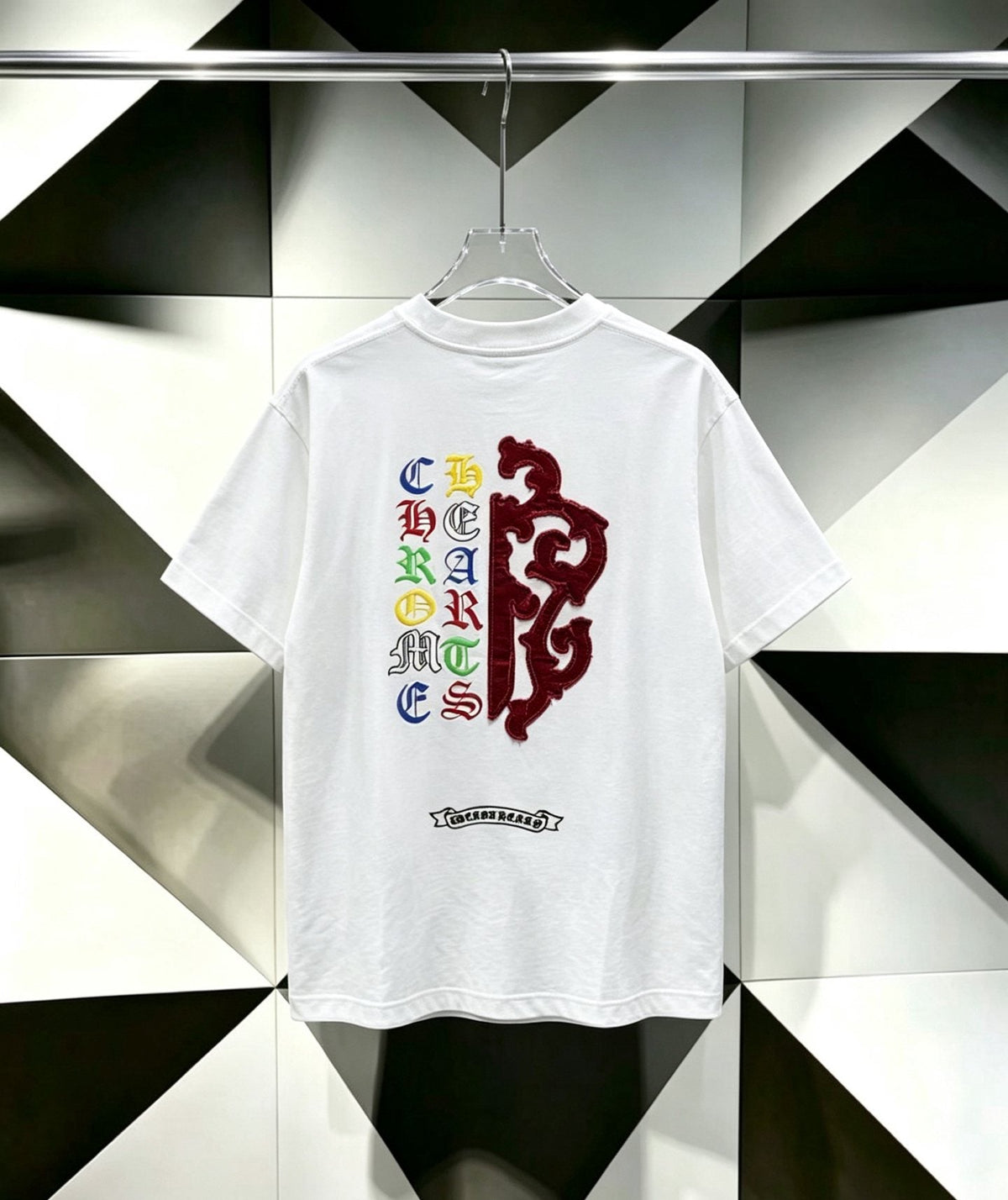Chrome Hearts Multicolor Cross Graphic T-Shirt — hero
