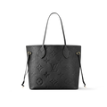 Louis Vuitton Neverfull MM Monogram Empriente Black Tote Bag