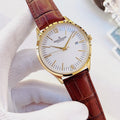 Vacheron Constantin Burgundy Strap Watch — hero
