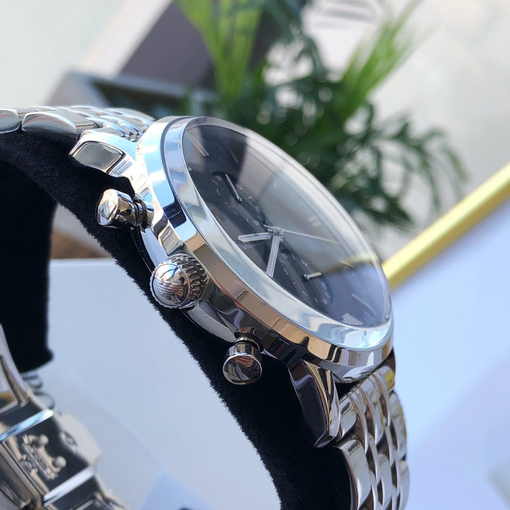 EMPORIO ARMANI Black Dial Bracelet Watch — side