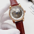 Patek Philippe Rose Gold Skeleton Dial Watch — hero