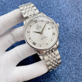 OMEGA White Dial Metal Bracelet Watch — hero