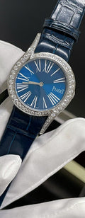 Piaget Blue Dial Stone-Set Bezel Watch — hero