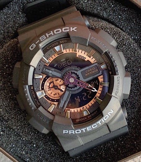 Casio Black Strap Watch — hero