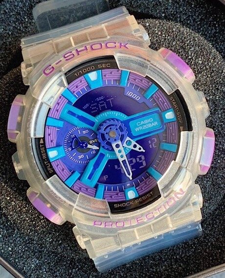 Casio Blue Dial Strap Watch — hero