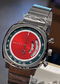 Gucci Red Dial Bracelet Watch — hero