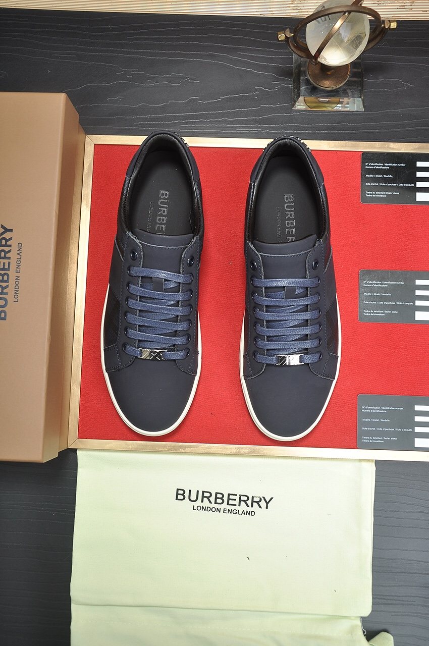 Burberry Panel Low-Top Sneakers — front