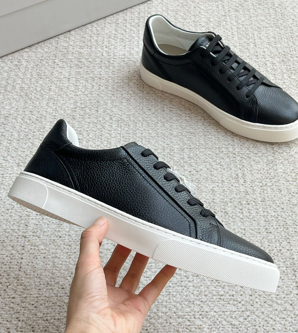 Brunello Cucinelli Textured Low-Top Sneakers — model