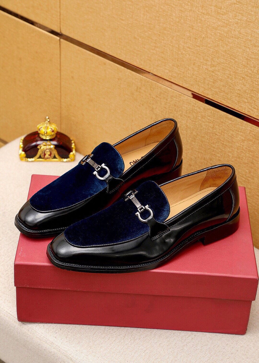 Ferragamo Metal Bit Loafers — hero