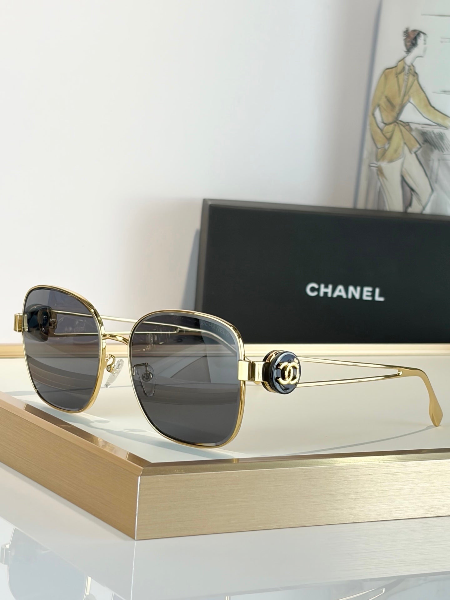 CHANEL Sunglasses-5514-H