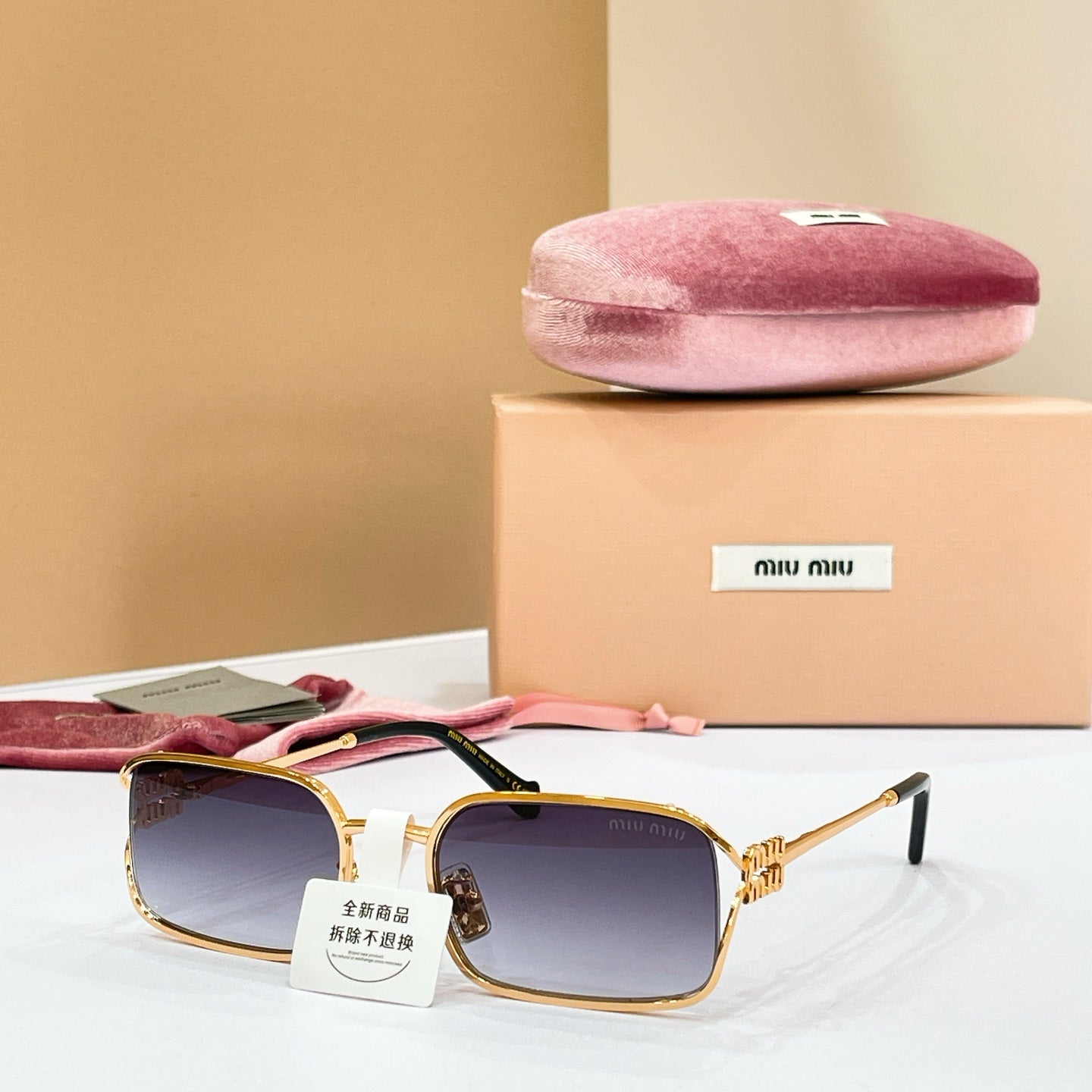 MIU MIU Sunglasses OMU A89S