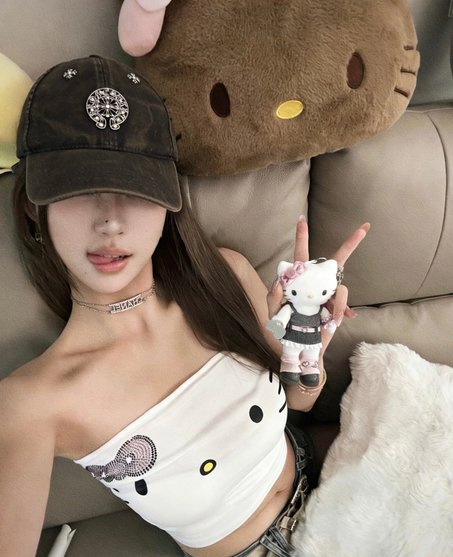 Chrome Hearts Vintage Washed Baseball Cap