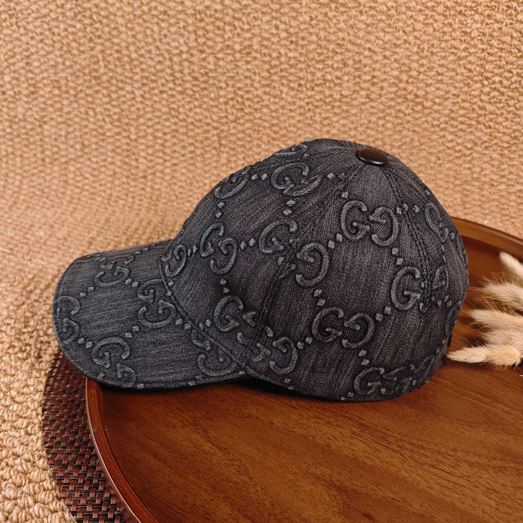GUCCI Denim Baseball Cap