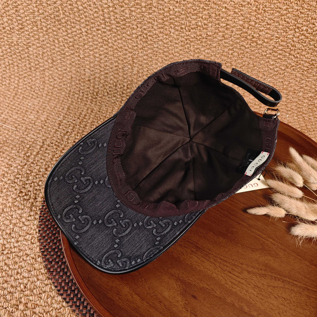 GUCCI Denim Baseball Cap