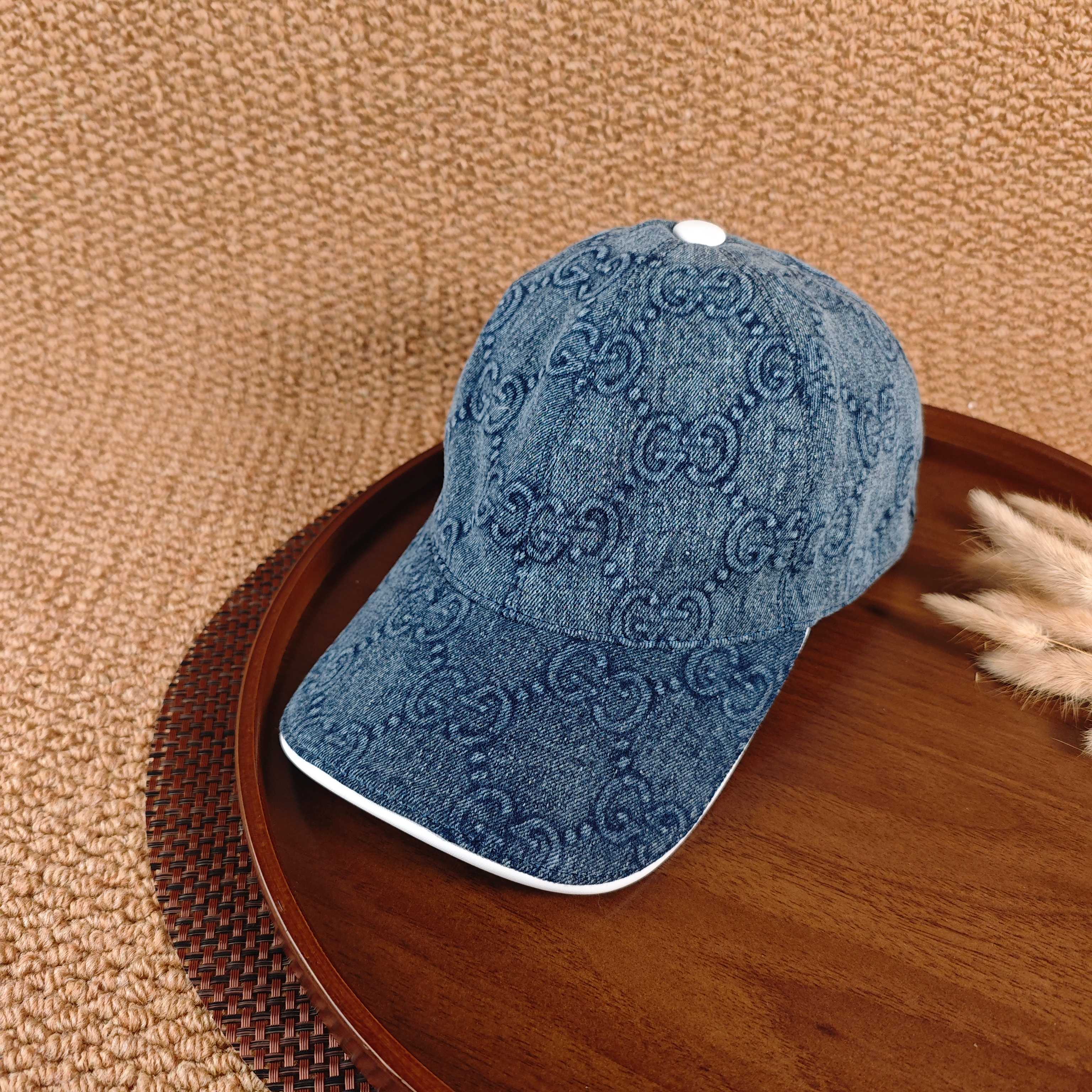 GUCCI Denim Baseball Cap – Blue
