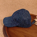 GUCCI Denim Baseball Cap – Dark Blue
