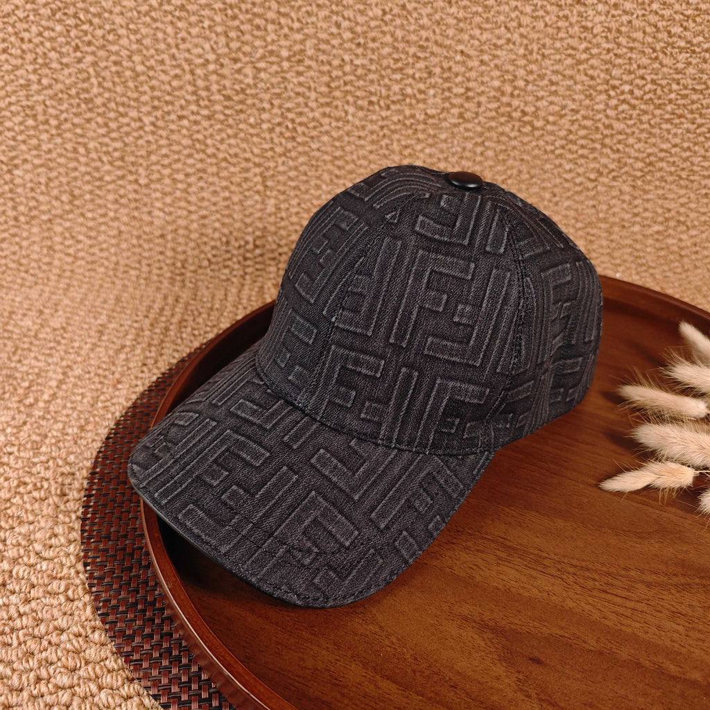 FENDI Baseball Cap – Black