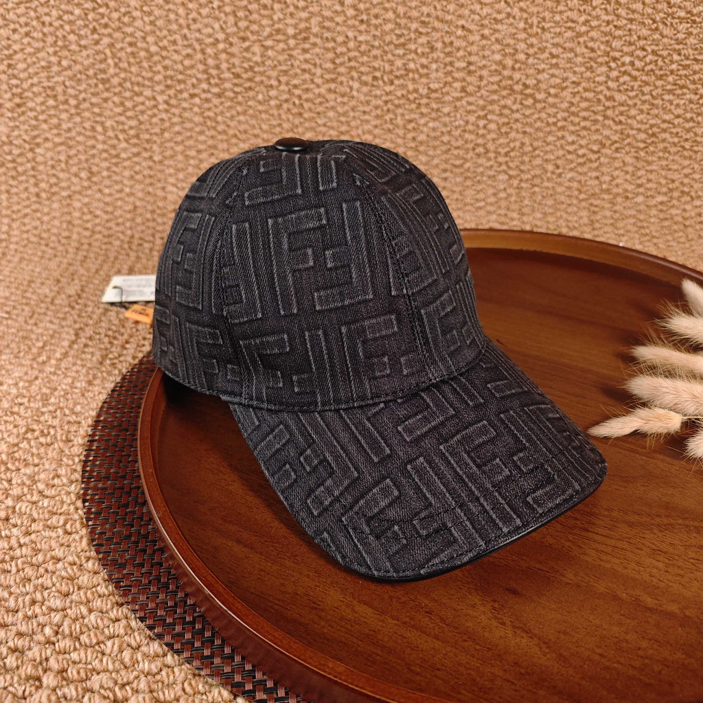 FENDI Baseball Cap – Black