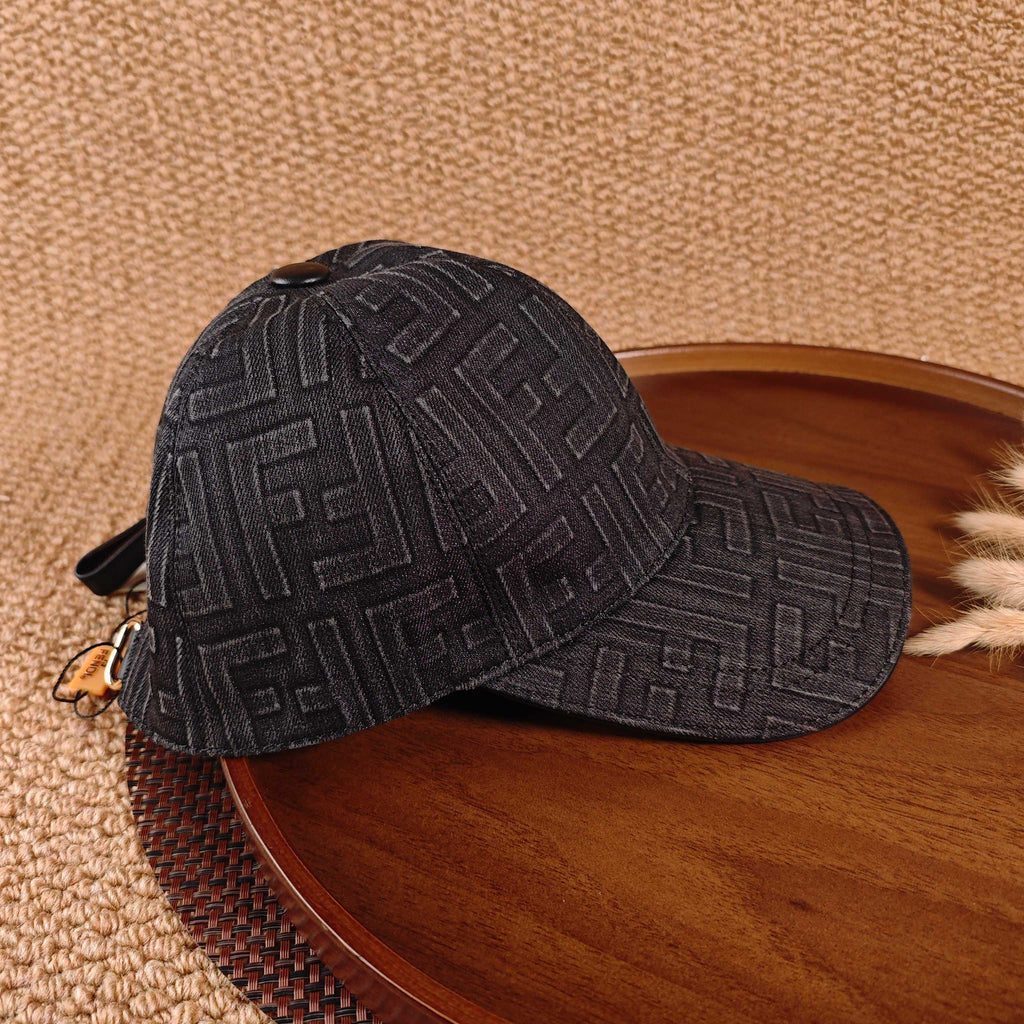 FENDI Baseball Cap – Black