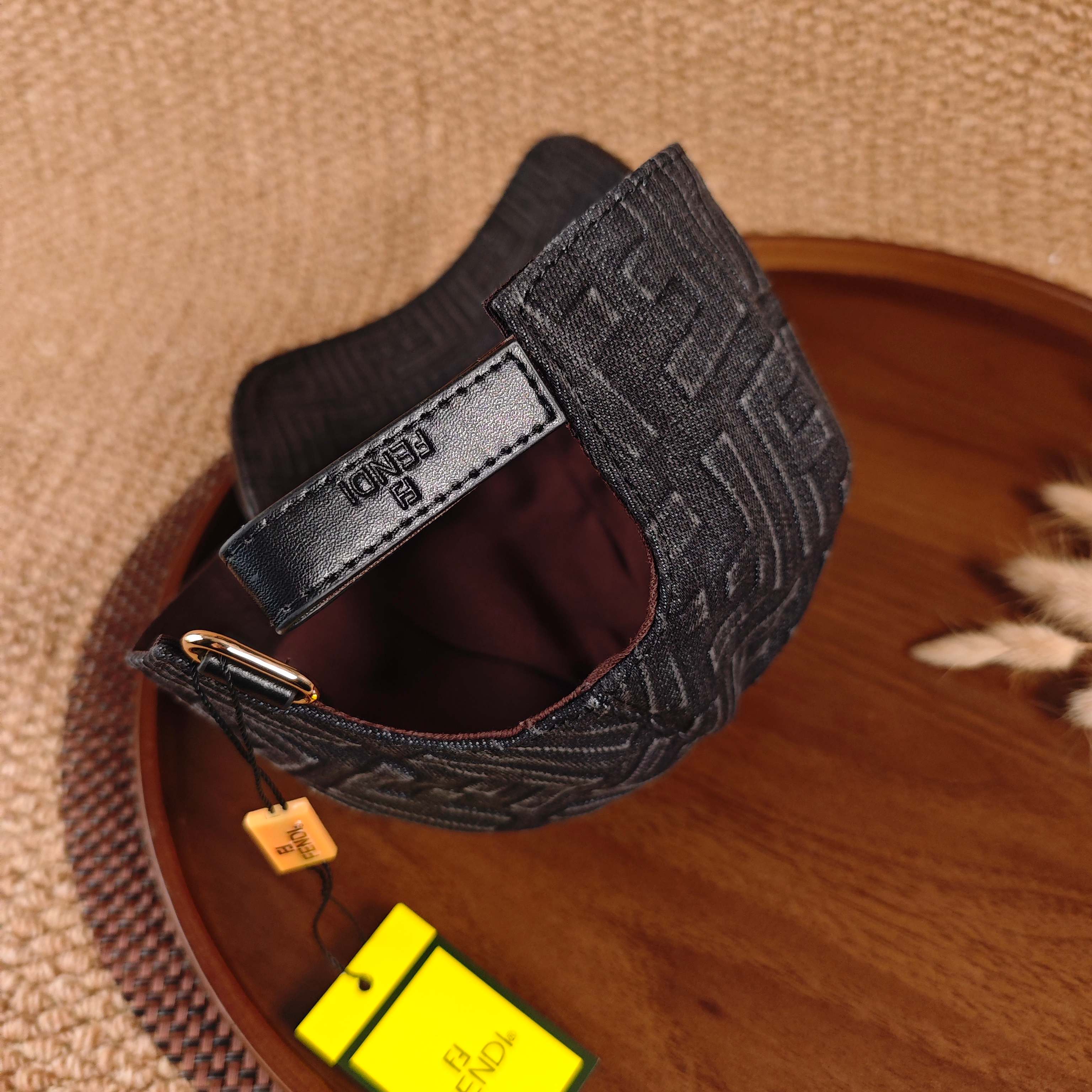 FENDI Baseball Cap – Black
