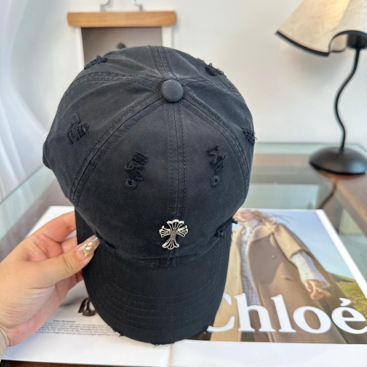 Chrome Hearts Cross Baseball Cap