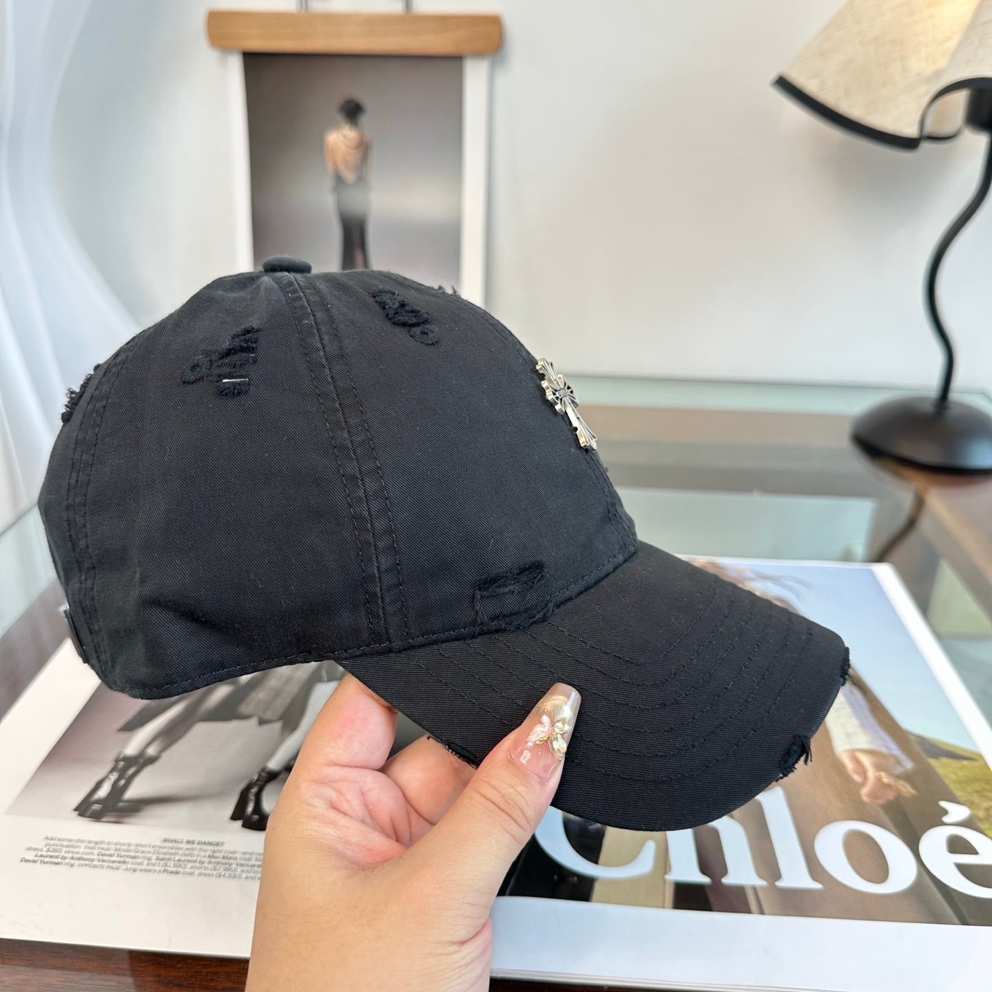Chrome Hearts Cross Baseball Cap