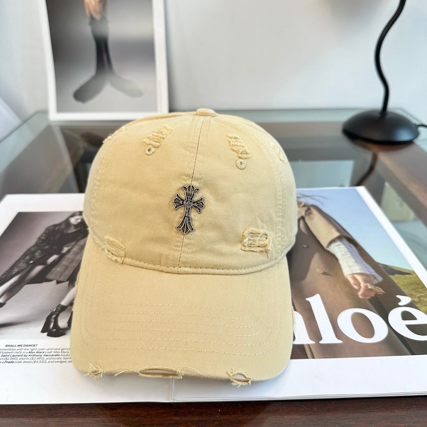 Chrome Hearts Cross Baseball Cap