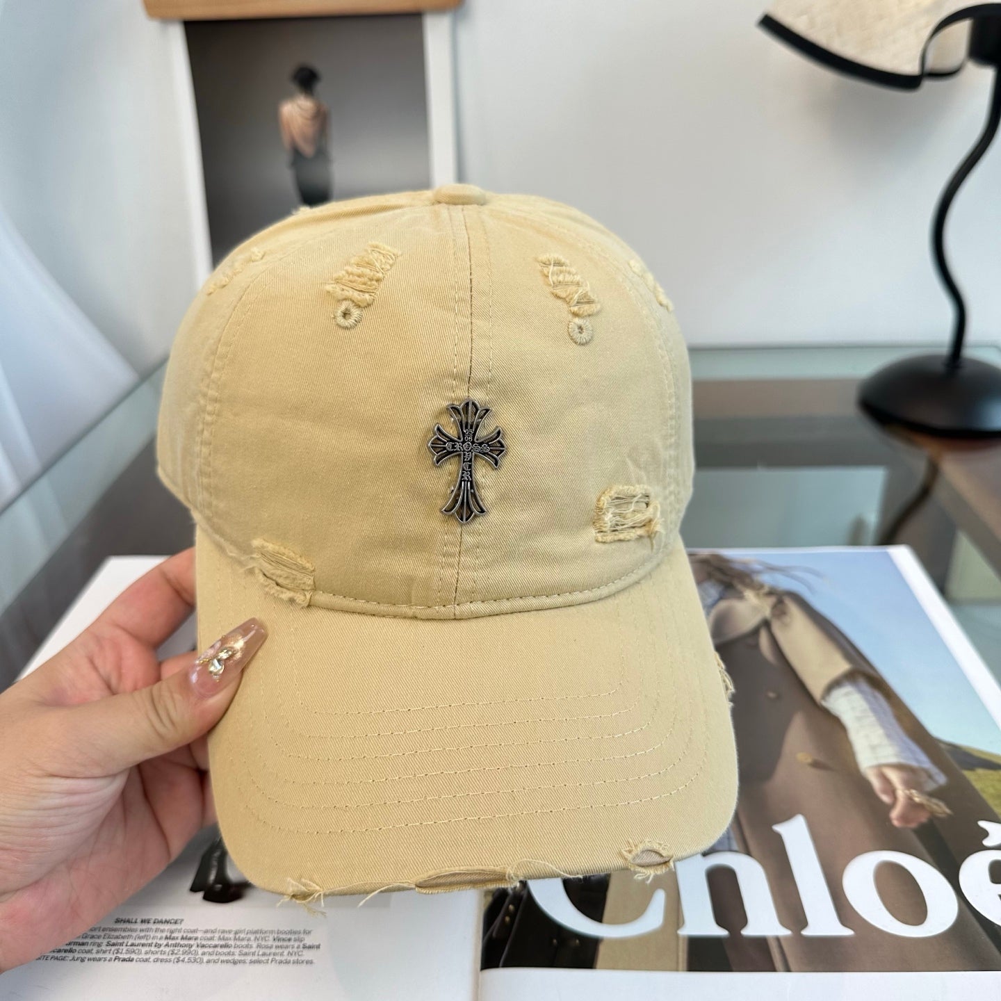 Chrome Hearts Cross Baseball Cap