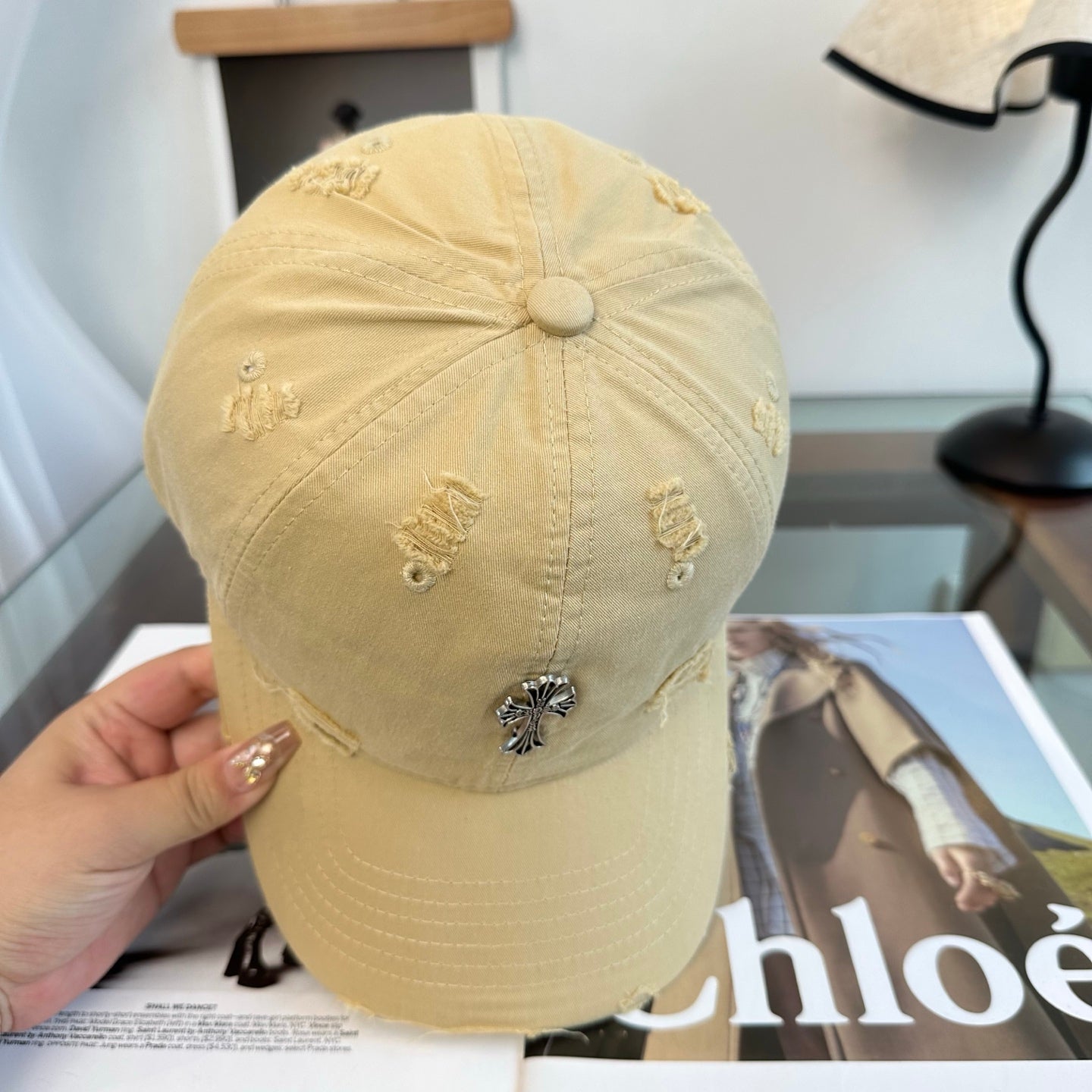 Chrome Hearts Cross Baseball Cap