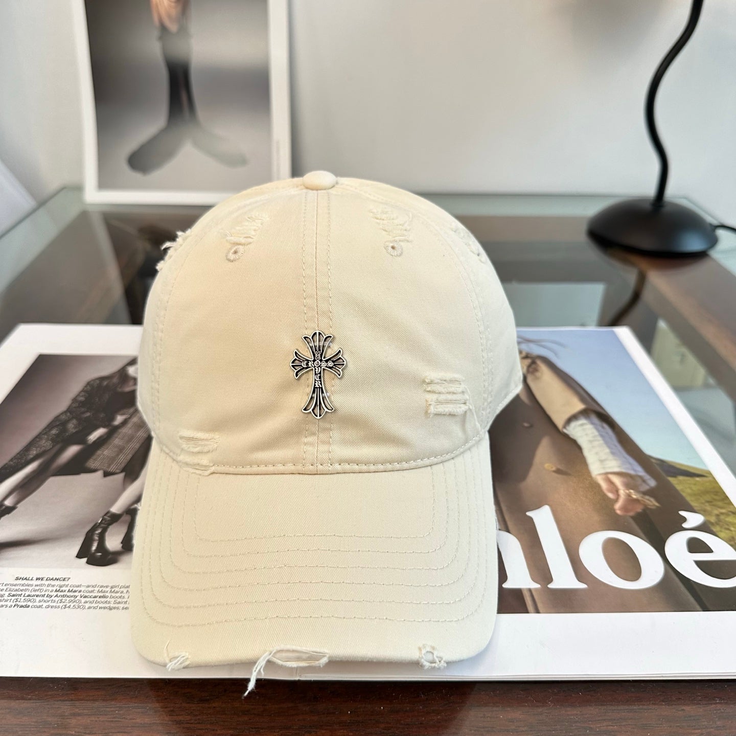 Chrome Hearts Cross Baseball Cap