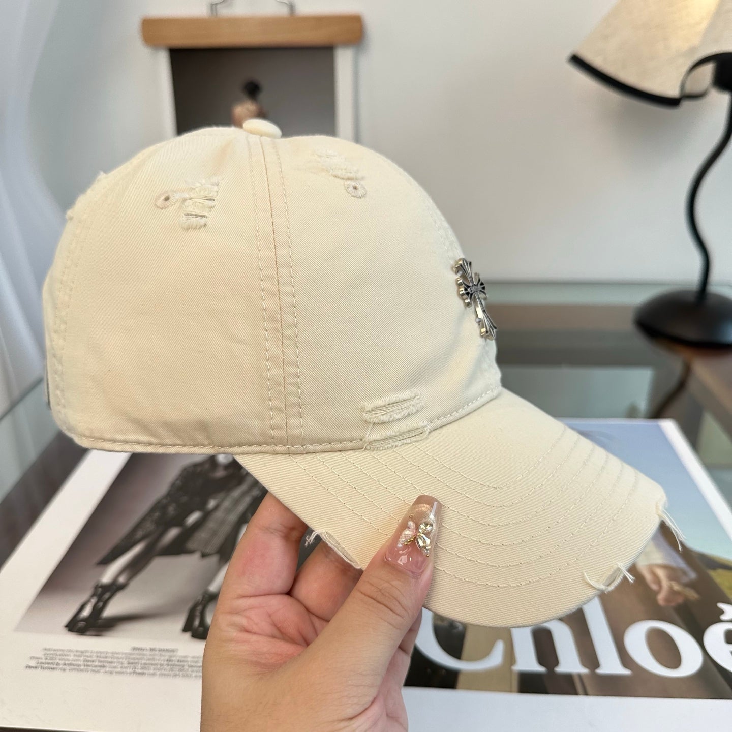Chrome Hearts Cross Baseball Cap