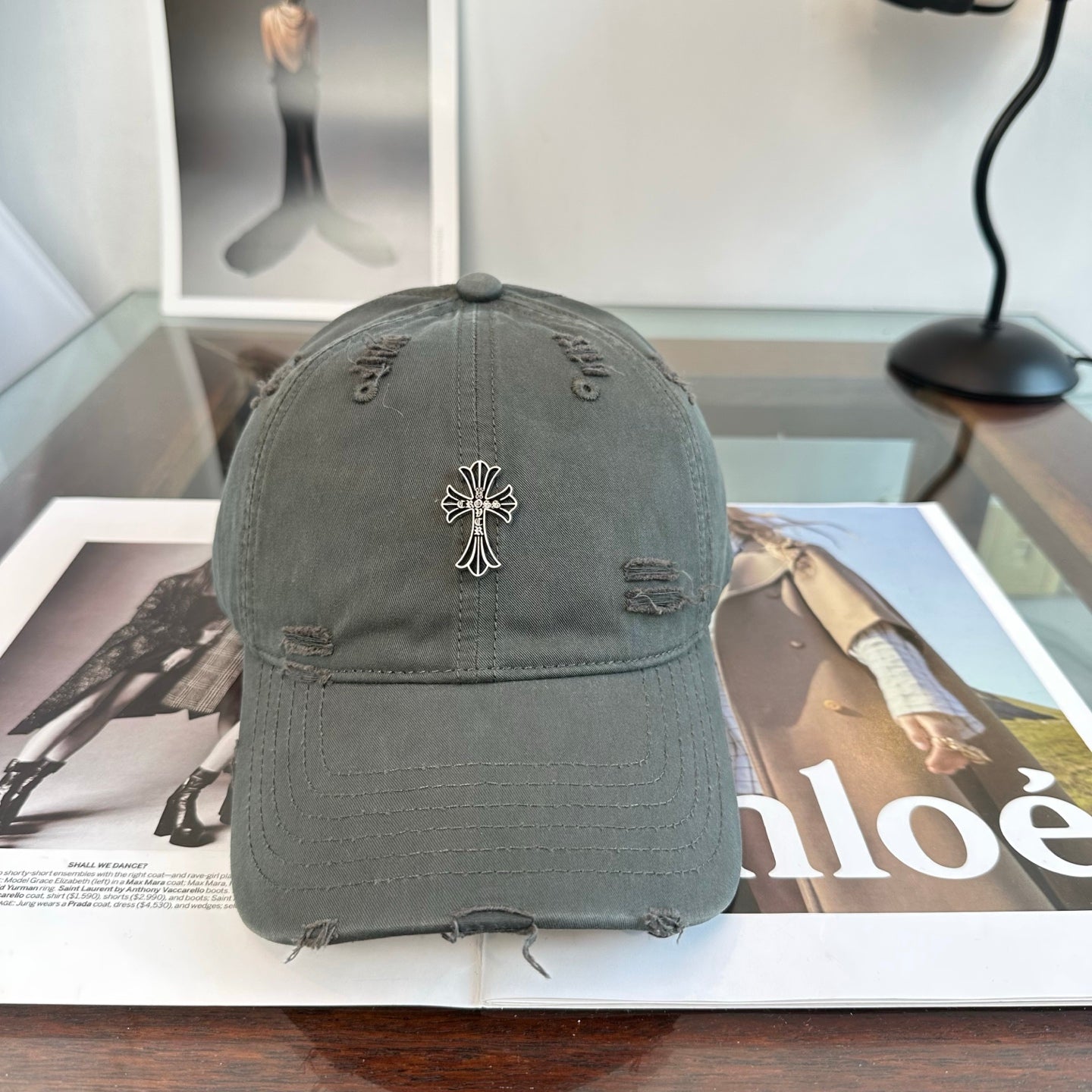 Chrome Hearts Cross Baseball Cap