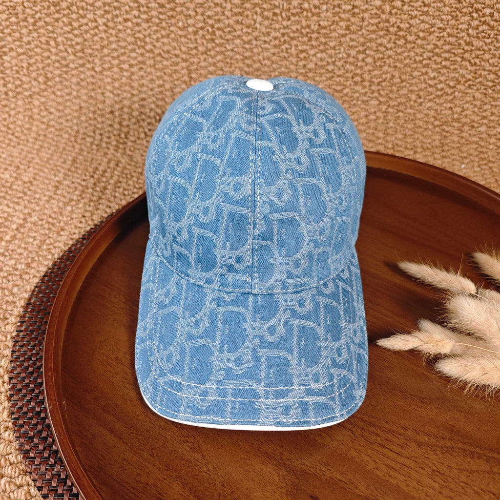 DIOR Classic Denim Baseball Cap
