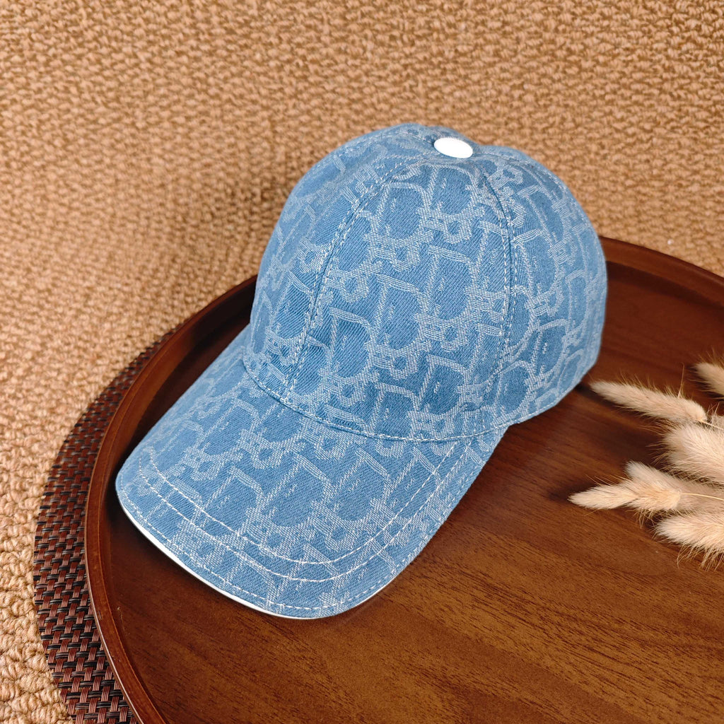 DIOR Classic Denim Baseball Cap