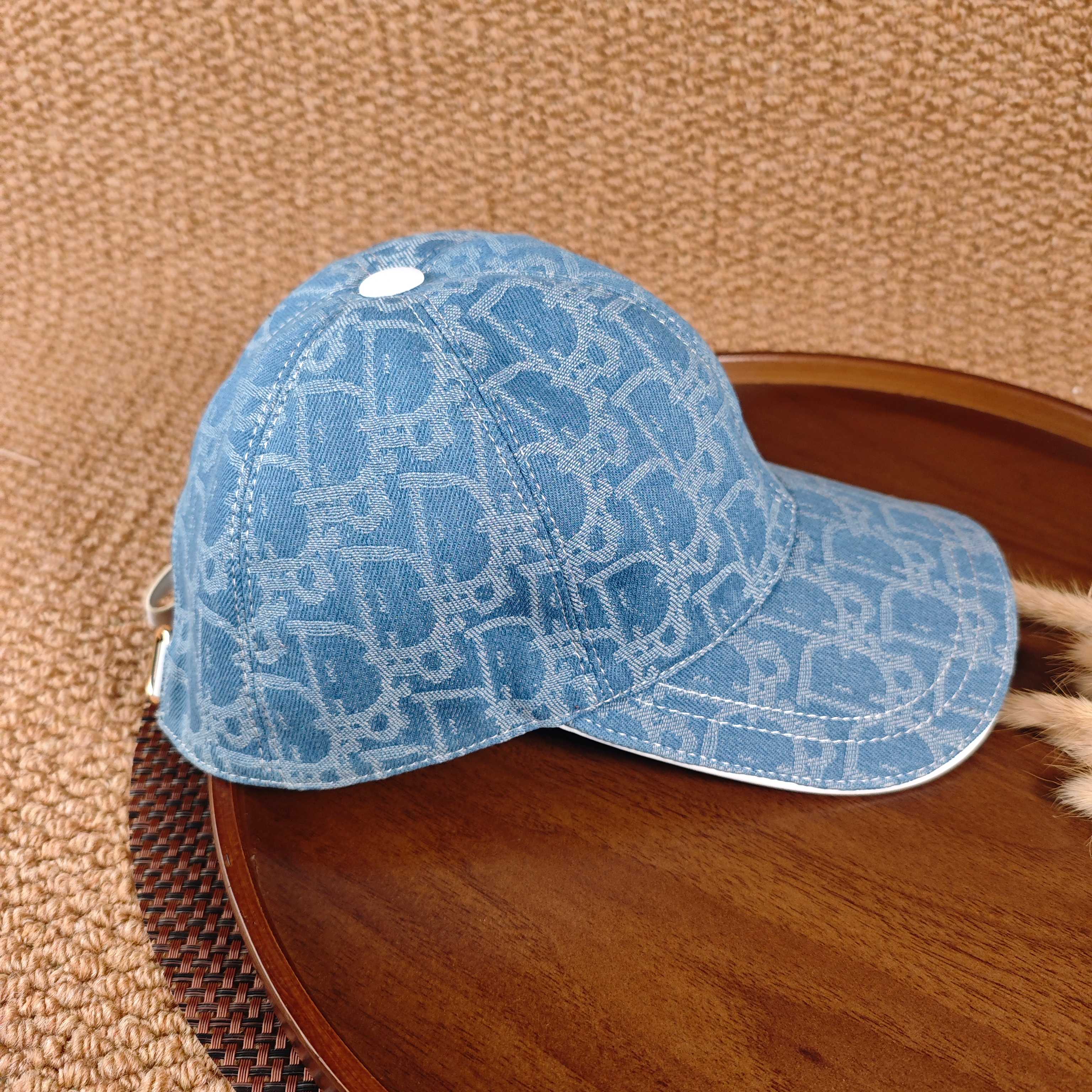 DIOR Classic Denim Baseball Cap
