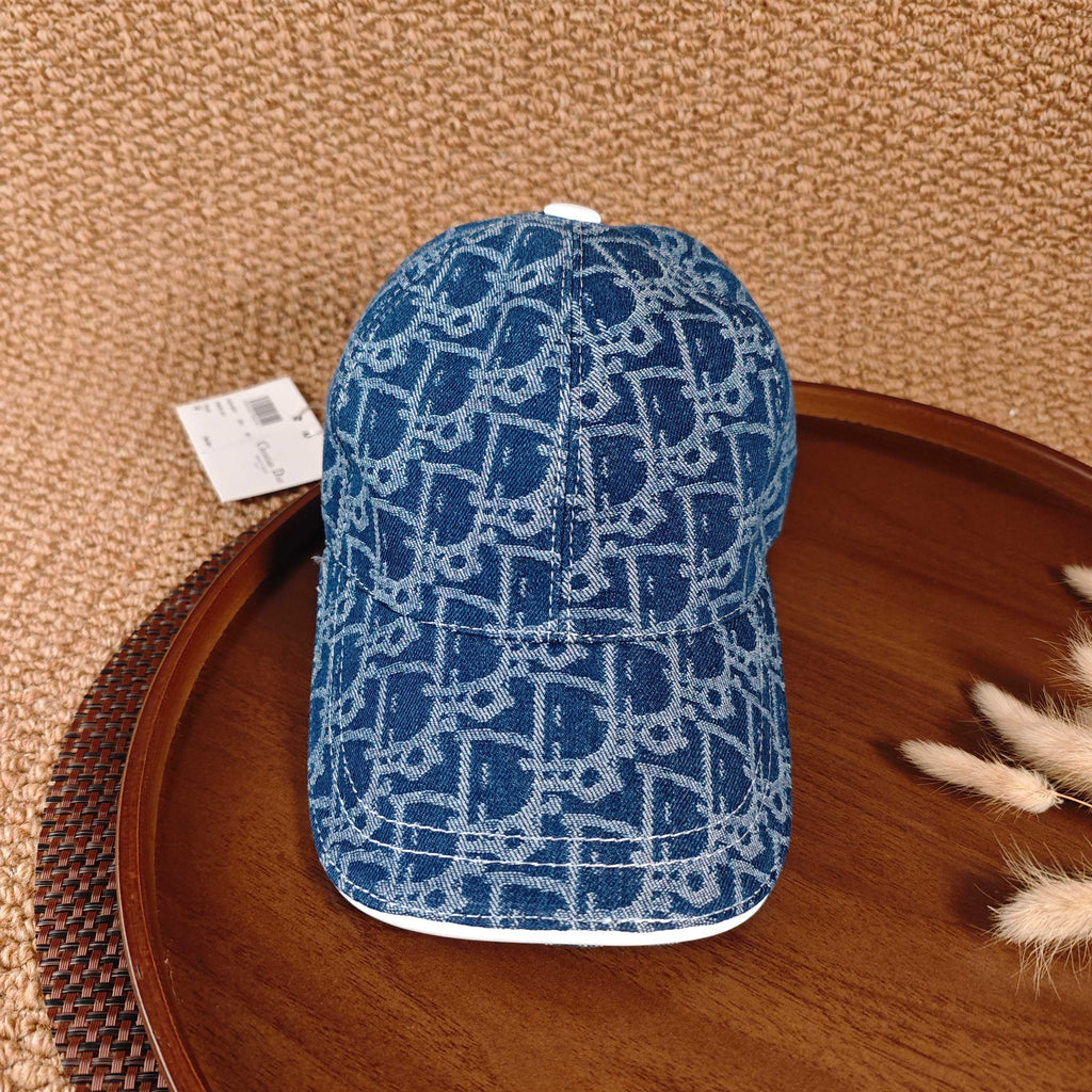 DIOR Classic Denim Baseball Cap