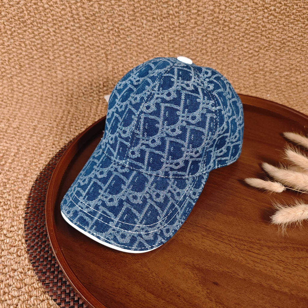 DIOR Classic Denim Baseball Cap