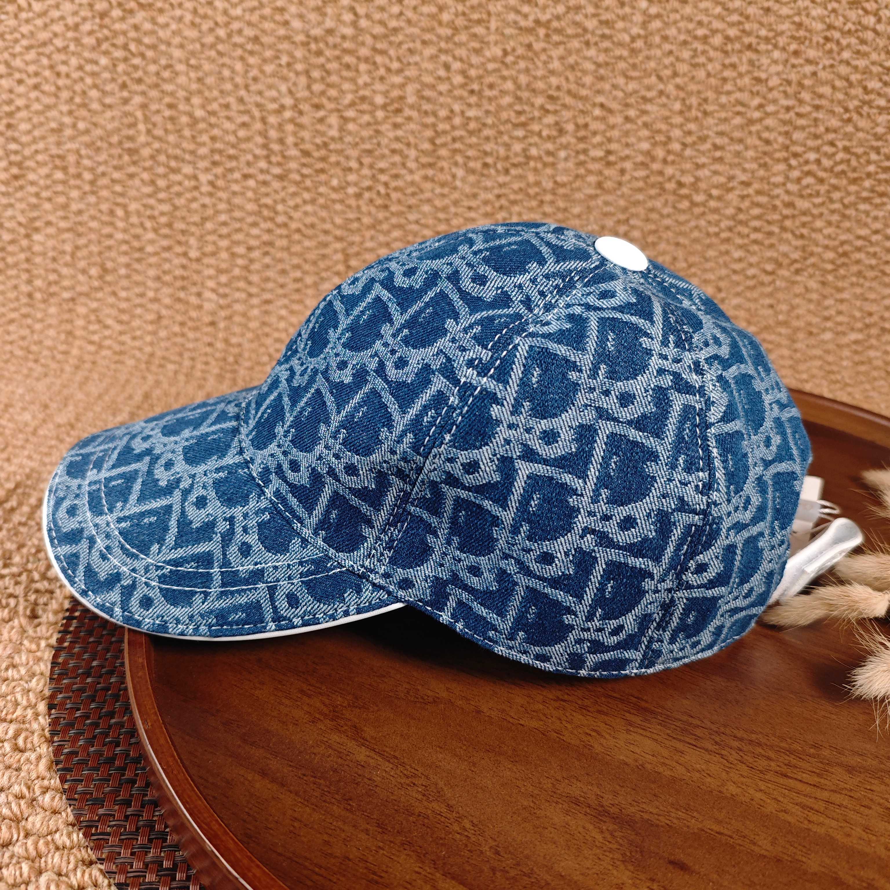 DIOR Classic Denim Baseball Cap