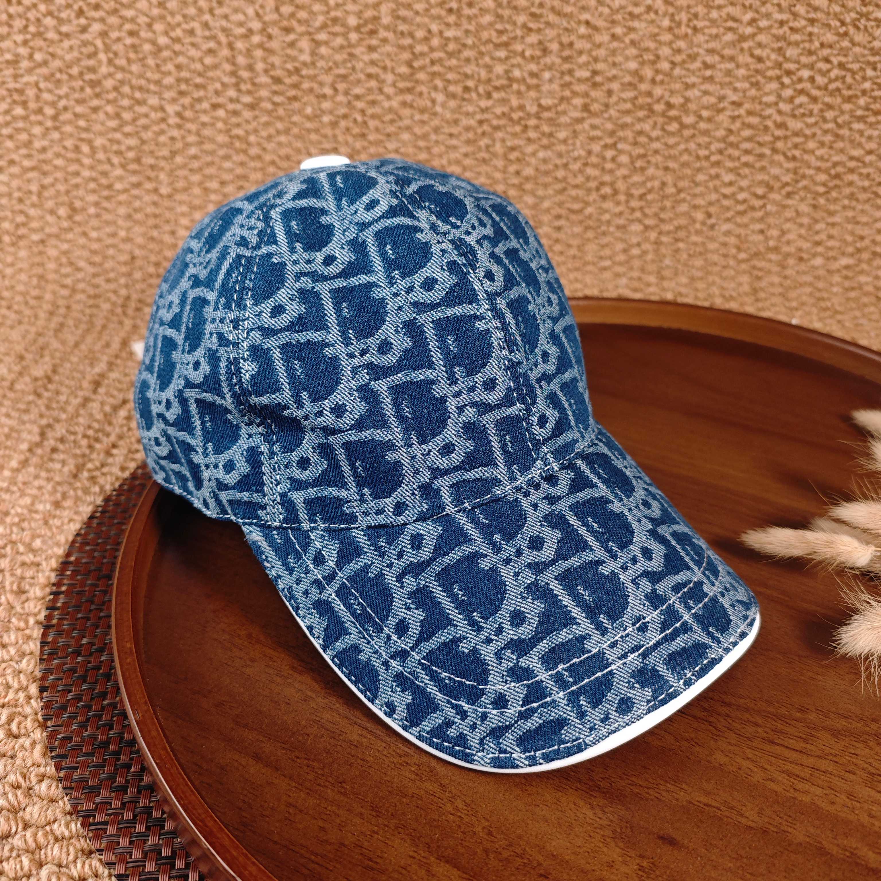 DIOR Classic Denim Baseball Cap