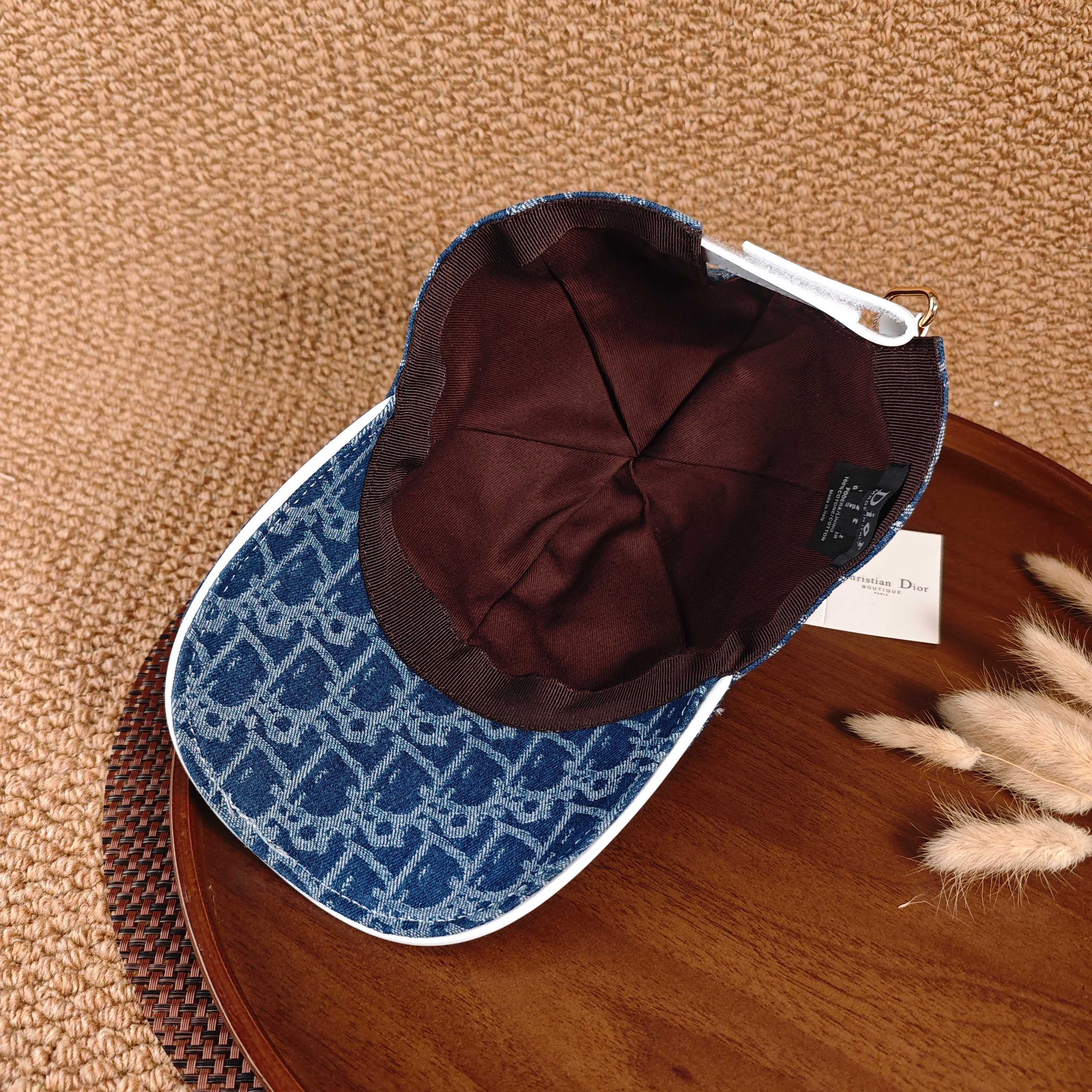 DIOR Classic Denim Baseball Cap